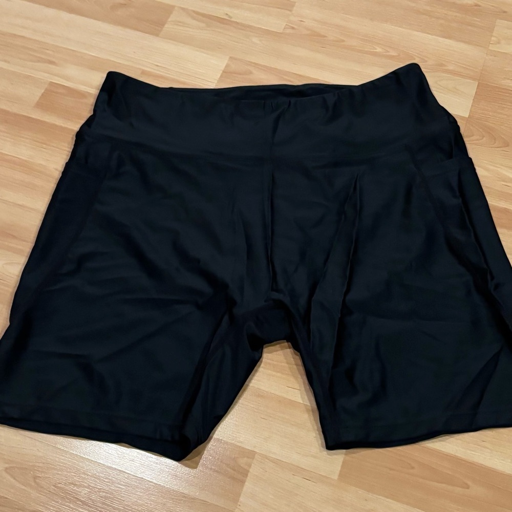 5/$25 Baleaf‎ Black Bike Shorts